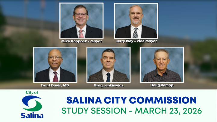 Thumbnail image for Salina City Commission Study Session March 23, 2026